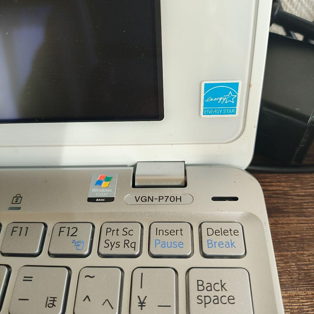 SONY VAIO ポケットスタイルPC VGN-P70HミニノートPC