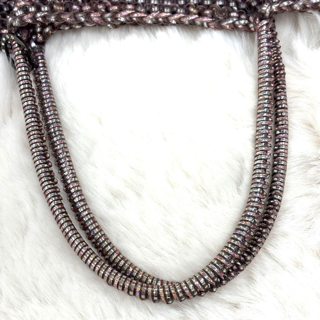 未使用級 アンテプリマ ANTEPRIMA ワイヤーバッグ ピンク スクエア