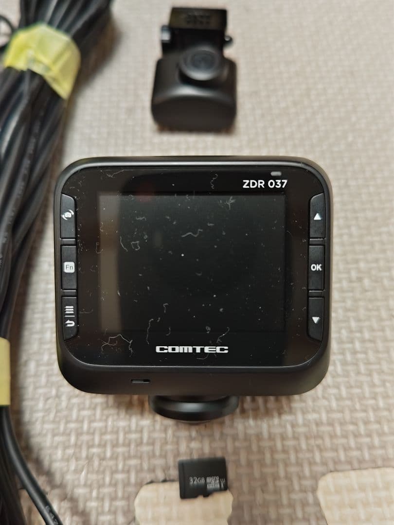 COMTEC ZDR 037 360°タイプドライブレコーダー配線付き