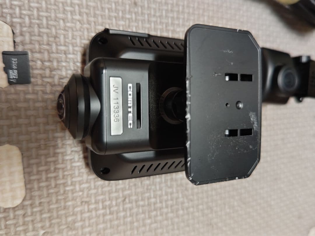 COMTEC ZDR 037 360°タイプドライブレコーダー配線付き