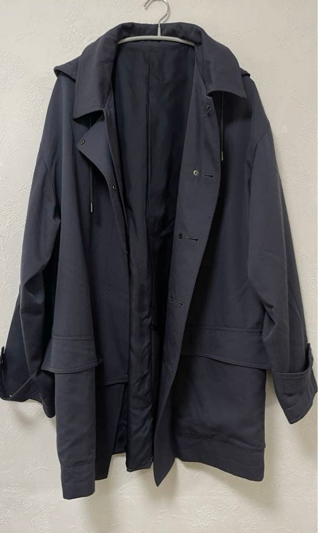 KENZO ケンゾー　ウール　オーバーサイズ　ミドルコート モッズコート