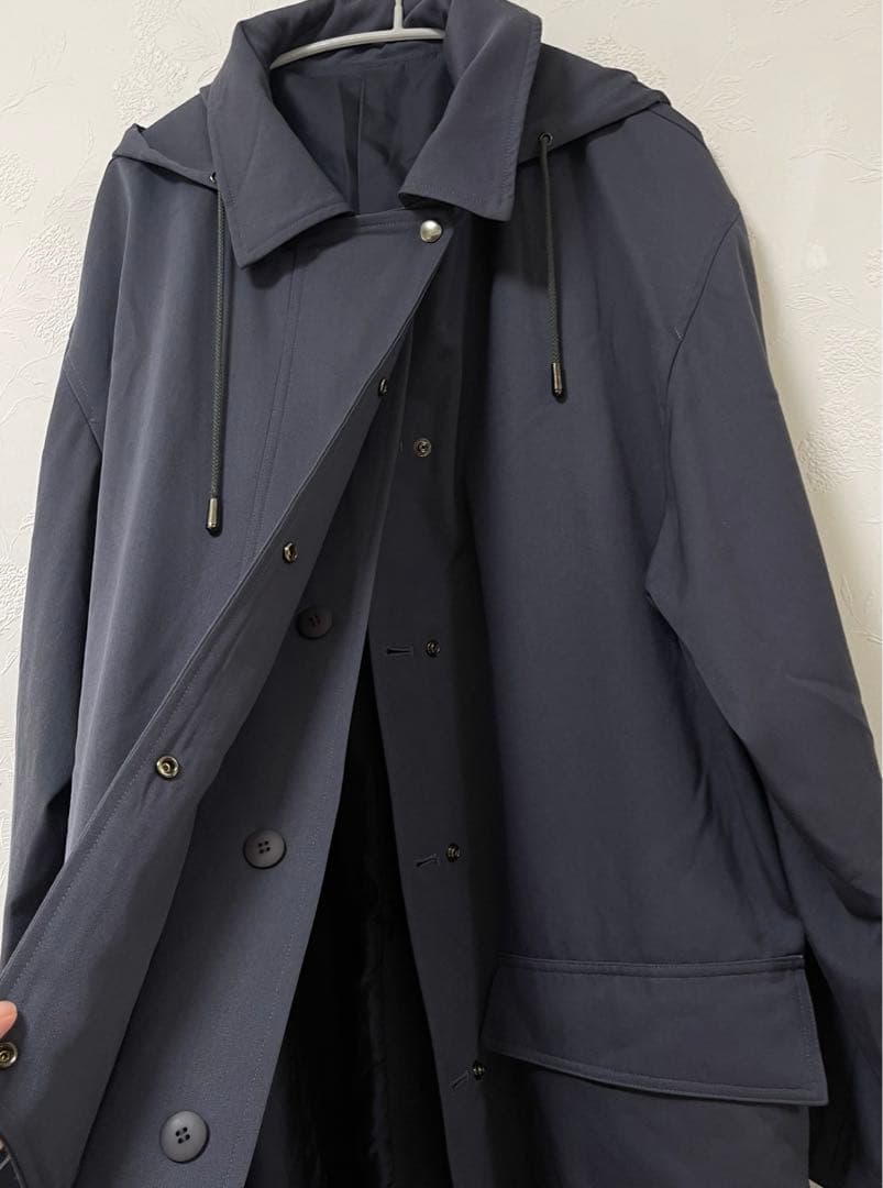 KENZO ケンゾー　ウール　オーバーサイズ　ミドルコート モッズコート