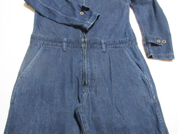 MOMOTARO桃太郎ジーンズ濃紺デニムツナギつなぎオールインワンオーバーオール