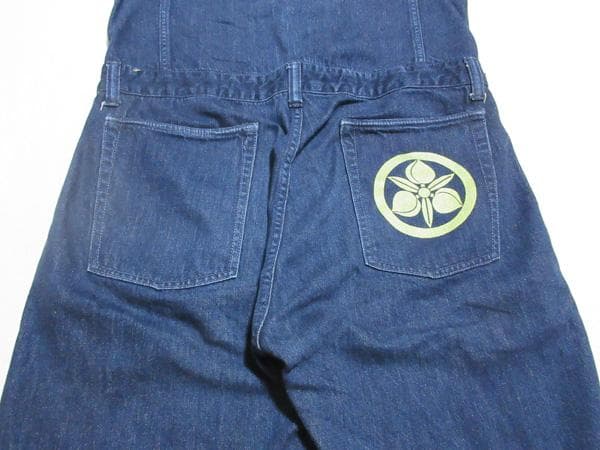 MOMOTARO桃太郎ジーンズ濃紺デニムツナギつなぎオールインワンオーバーオール