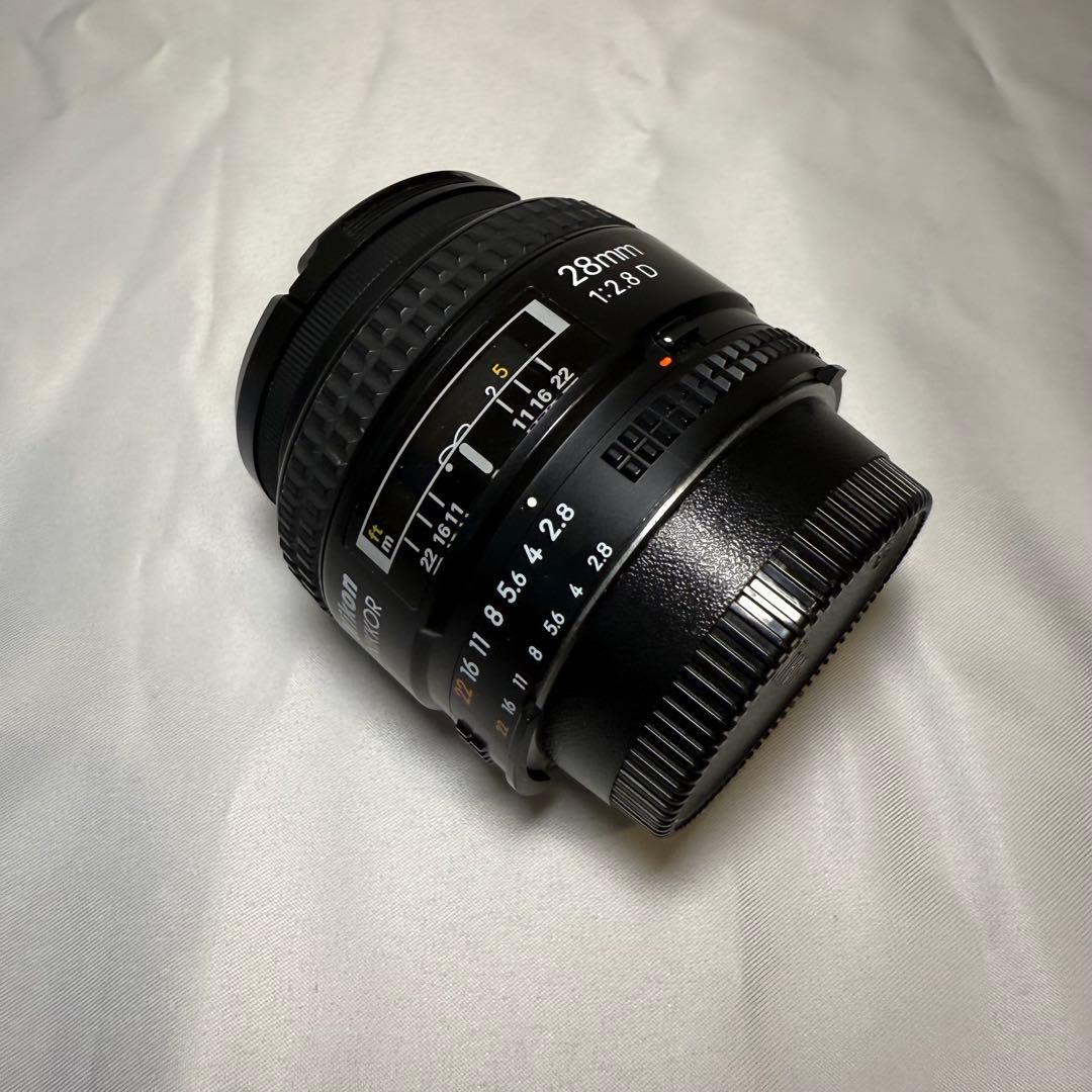【美品】AI AF Nikkor 28mm f/2.8D 単焦点レンズ
