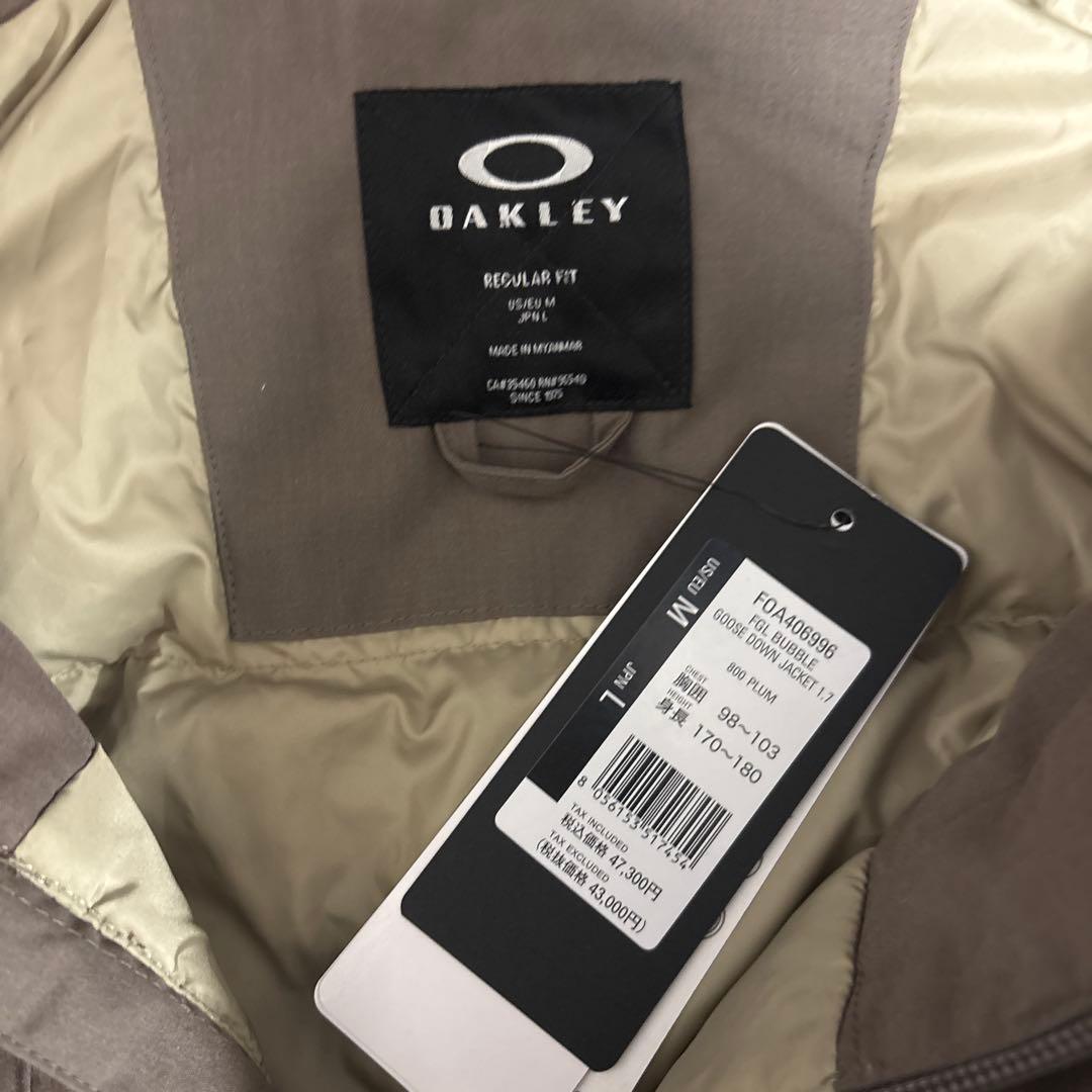 OAKLEYブラウン ダウンジャケット L