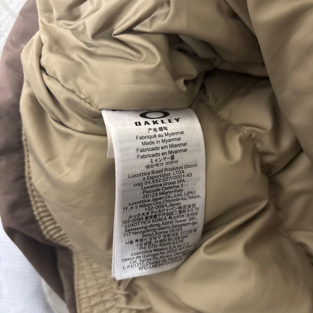 OAKLEYブラウン ダウンジャケット L