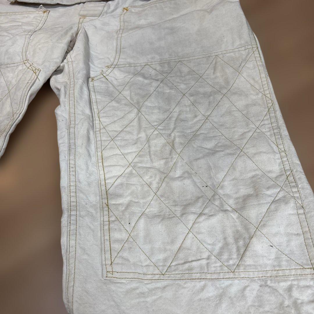 【40s⭕️】 CANT BUSTEM オーバーオール　エプロン　ダブルニー