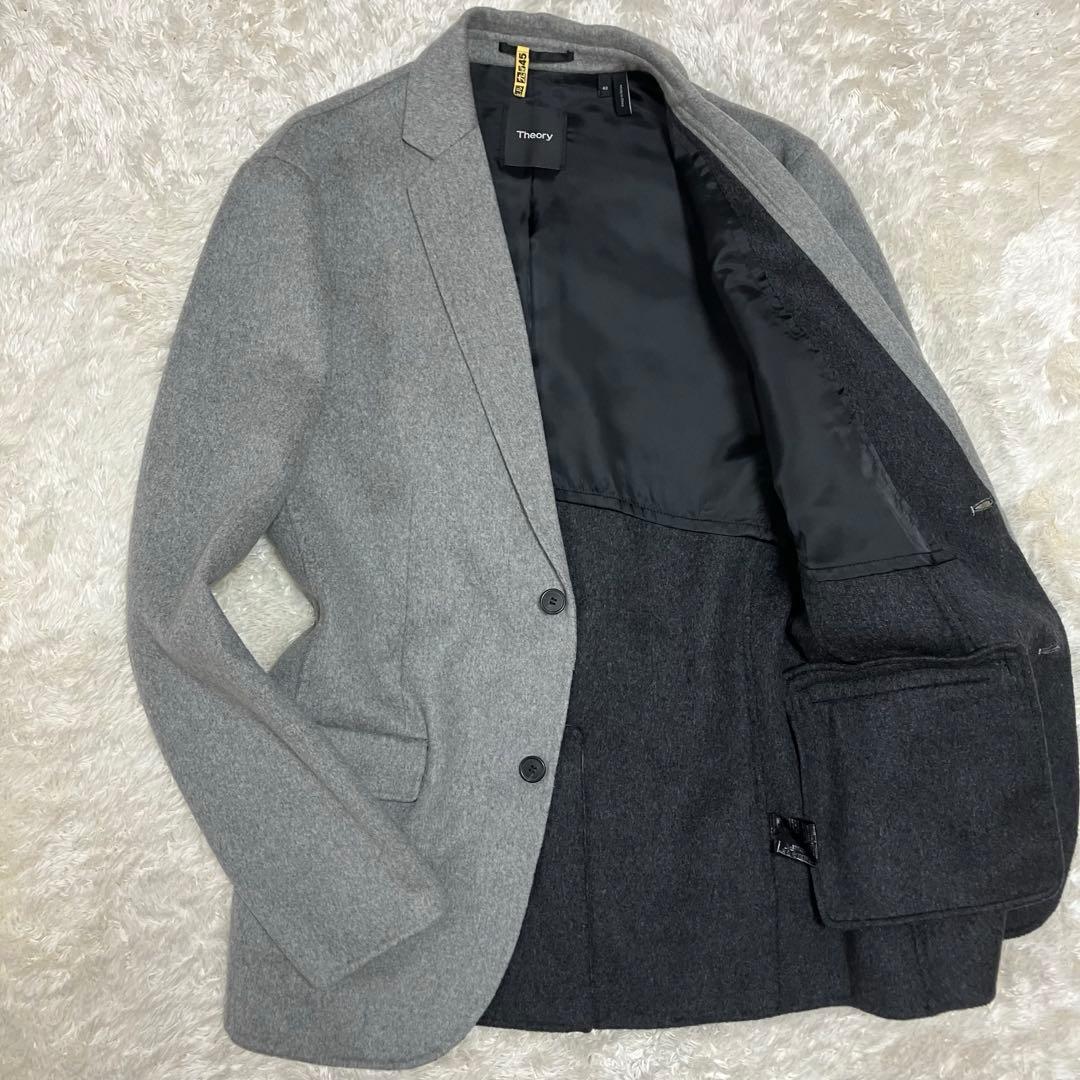 【美品】Theory セオリー　テーラードジャケット　カシミア　2ボタン