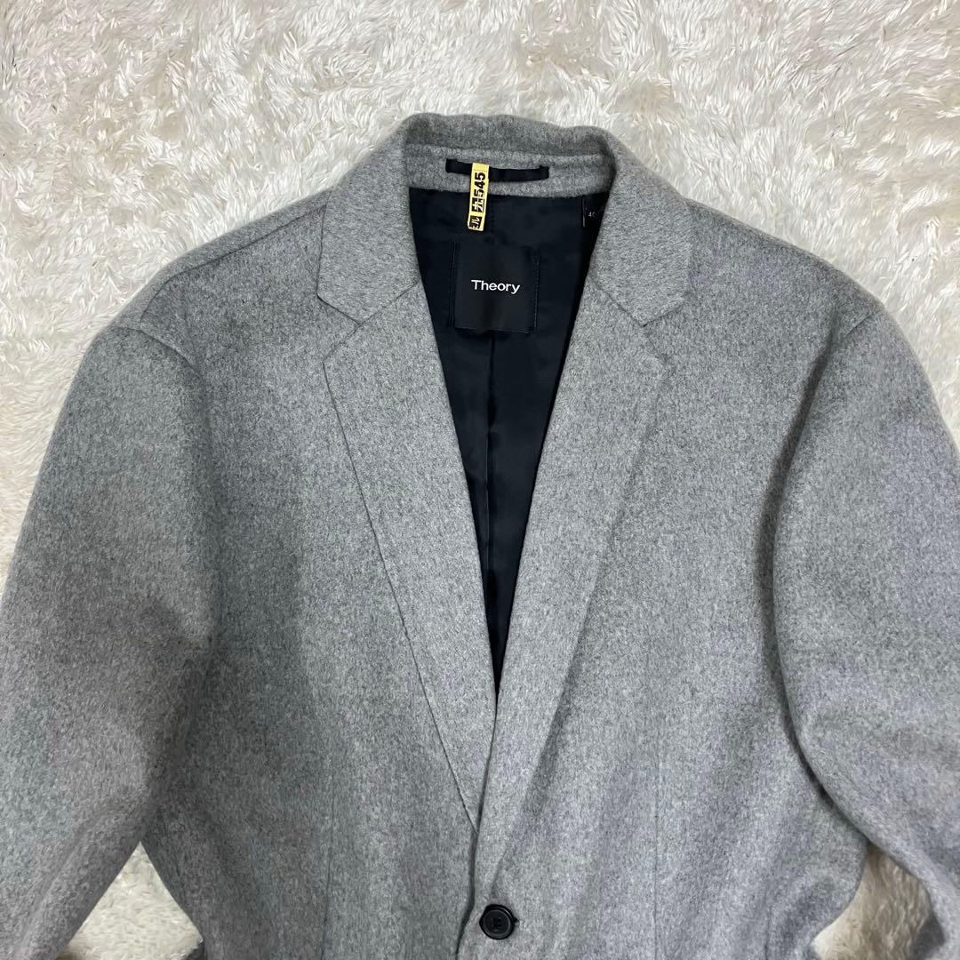 【美品】Theory セオリー　テーラードジャケット　カシミア　2ボタン