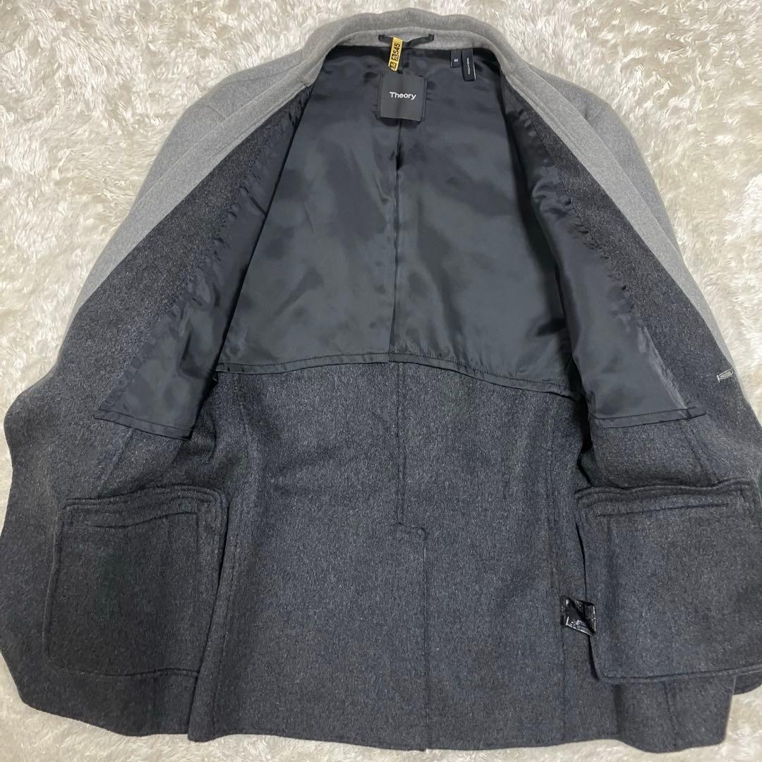 【美品】Theory セオリー　テーラードジャケット　カシミア　2ボタン