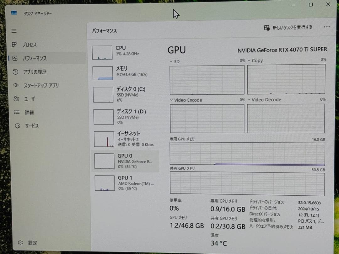 グラフィックボード・グラボ・ビデオカード MSI GEFORCE RTX 4070 Ti SUPER VENTUS 2X