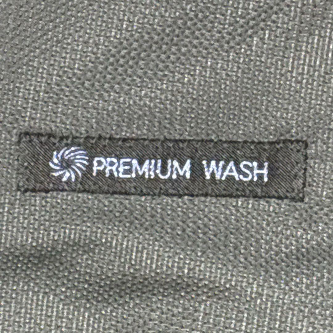 【美品】レミュー スリーピース スーツ セットアップ 洗える AB6 L 黒