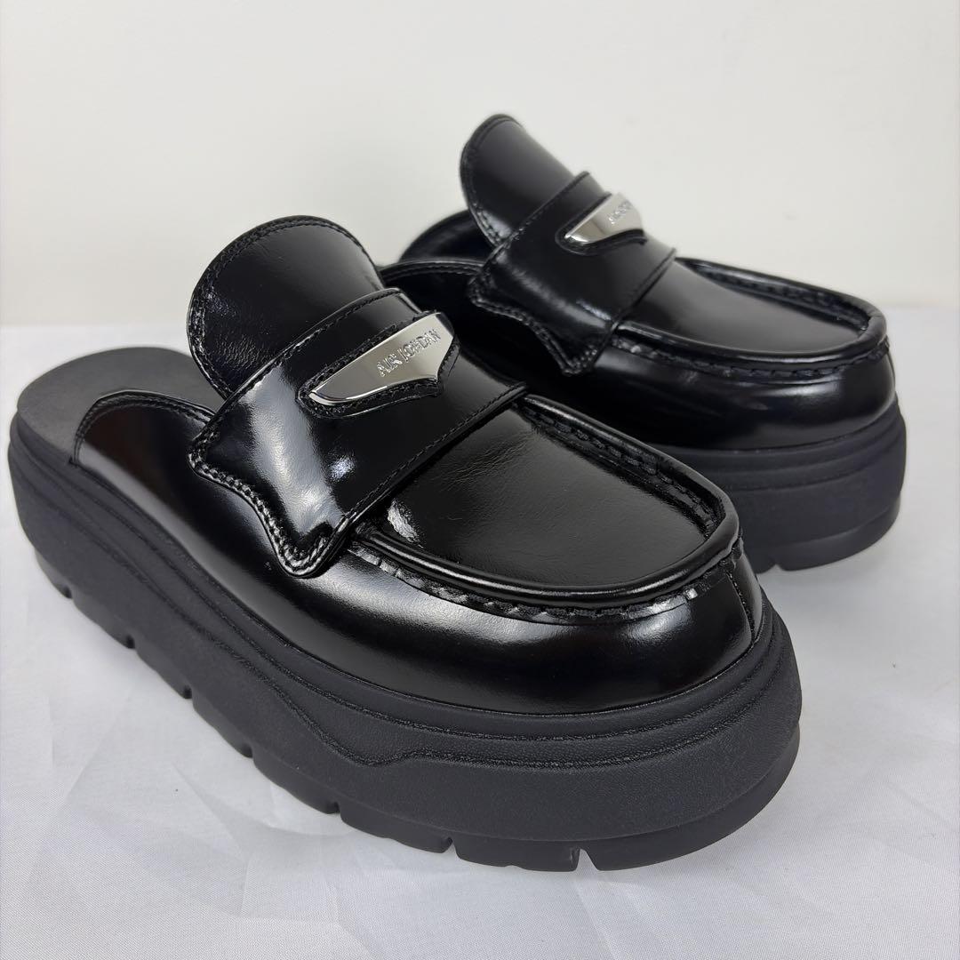 未使用級✨ナイキ　エアジョーダン　ミュール　ローファー　厚底　24cm