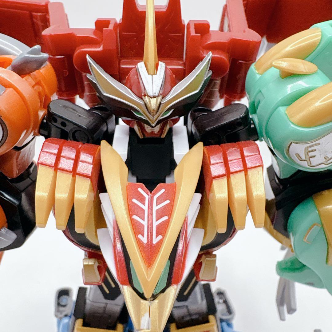 【美品】SMP 百獣戦隊ガオレンジャー ガオイカロス 説明書 武器パーツあり