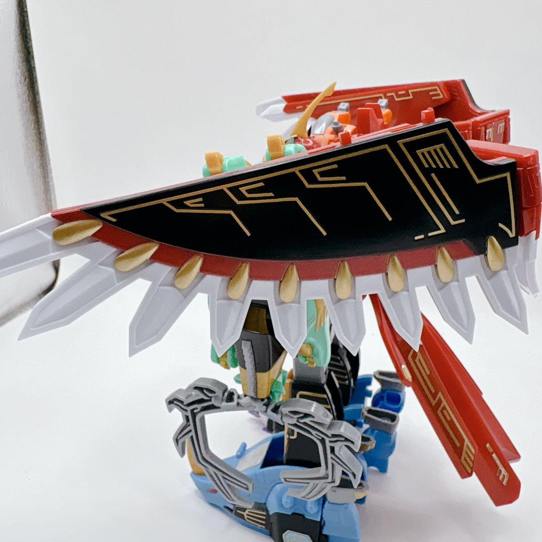 【美品】SMP 百獣戦隊ガオレンジャー ガオイカロス 説明書 武器パーツあり