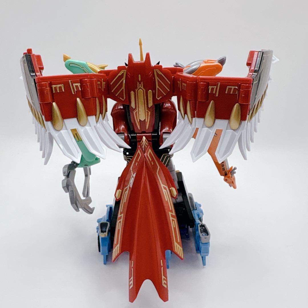 【美品】SMP 百獣戦隊ガオレンジャー ガオイカロス 説明書 武器パーツあり