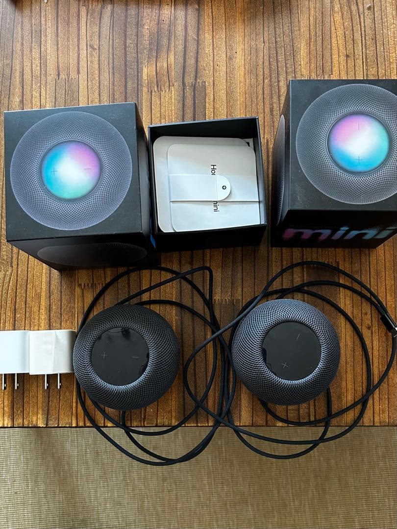 Apple Pod mini スペースグレー　ペア