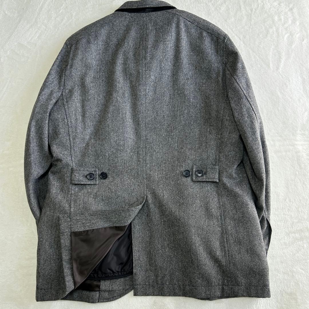 美品 希少23区オム 20周年記念限定 ライナー イタリア製生地 ジャケット48