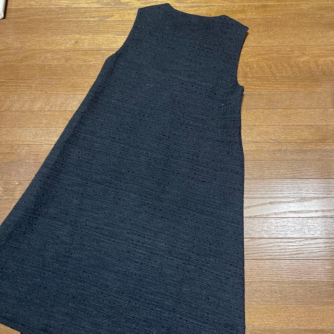 M'S GRACY フラワーボタン ジャンパースカート