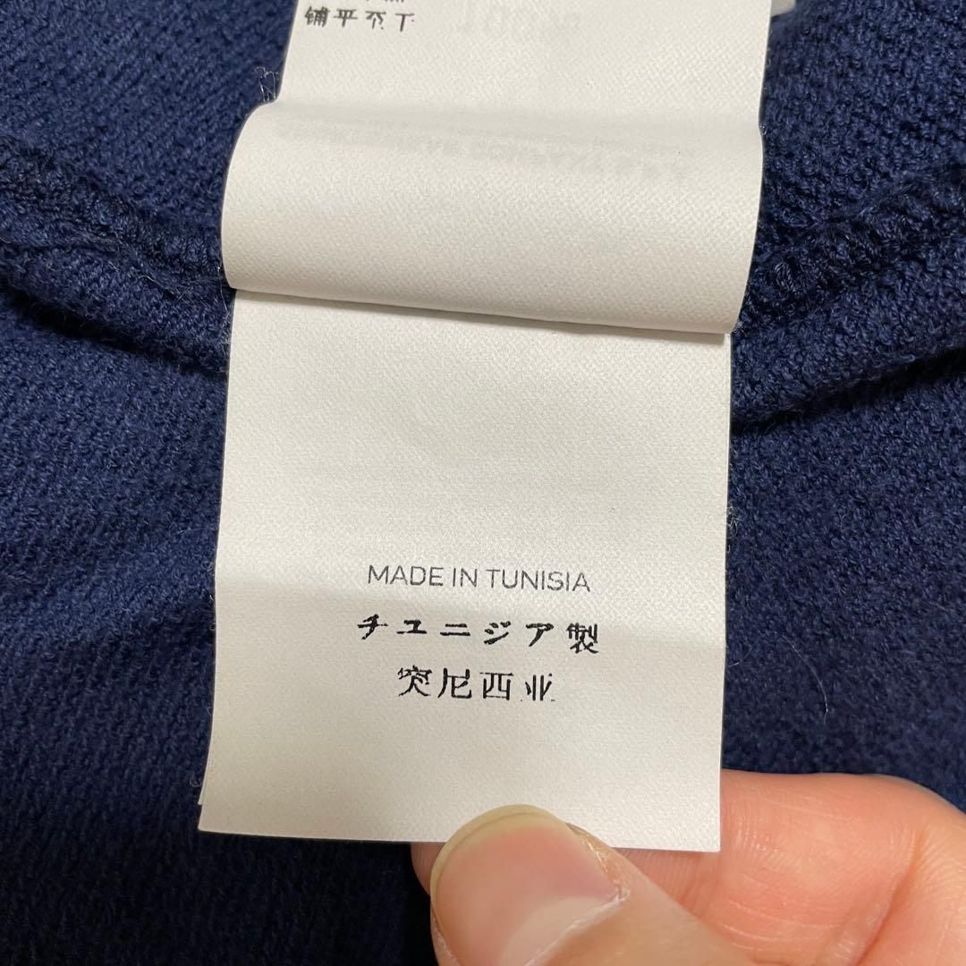 STONE  ハーフジップ　ボタン　スウェットシャツ　Sサイズ