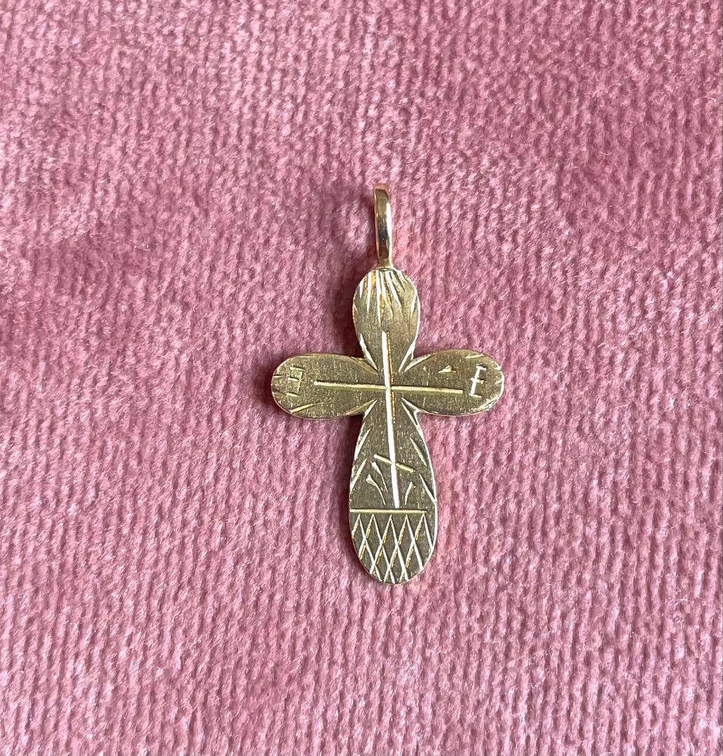 Deuxieme Classe GIGI/ジジ 18K CROSS CHARM