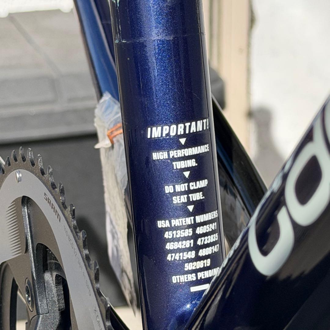 キャノンデール　90年代　ロードフレーム　スラムFORCEクランク　おまけあり