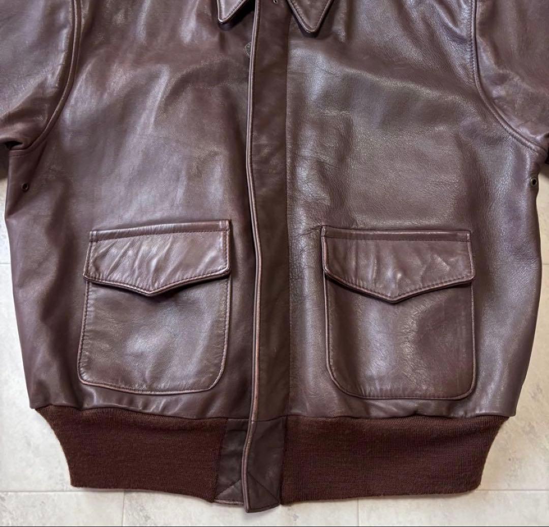 まくど AVIREX A-2 フライトジャケット90'sヴィンテージ