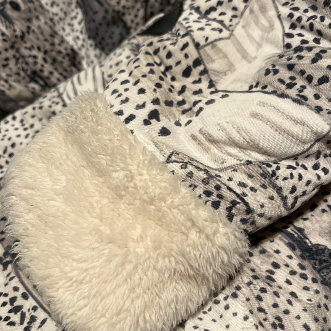 ネネット　ゴマフアザラシ　ボアジャンパー