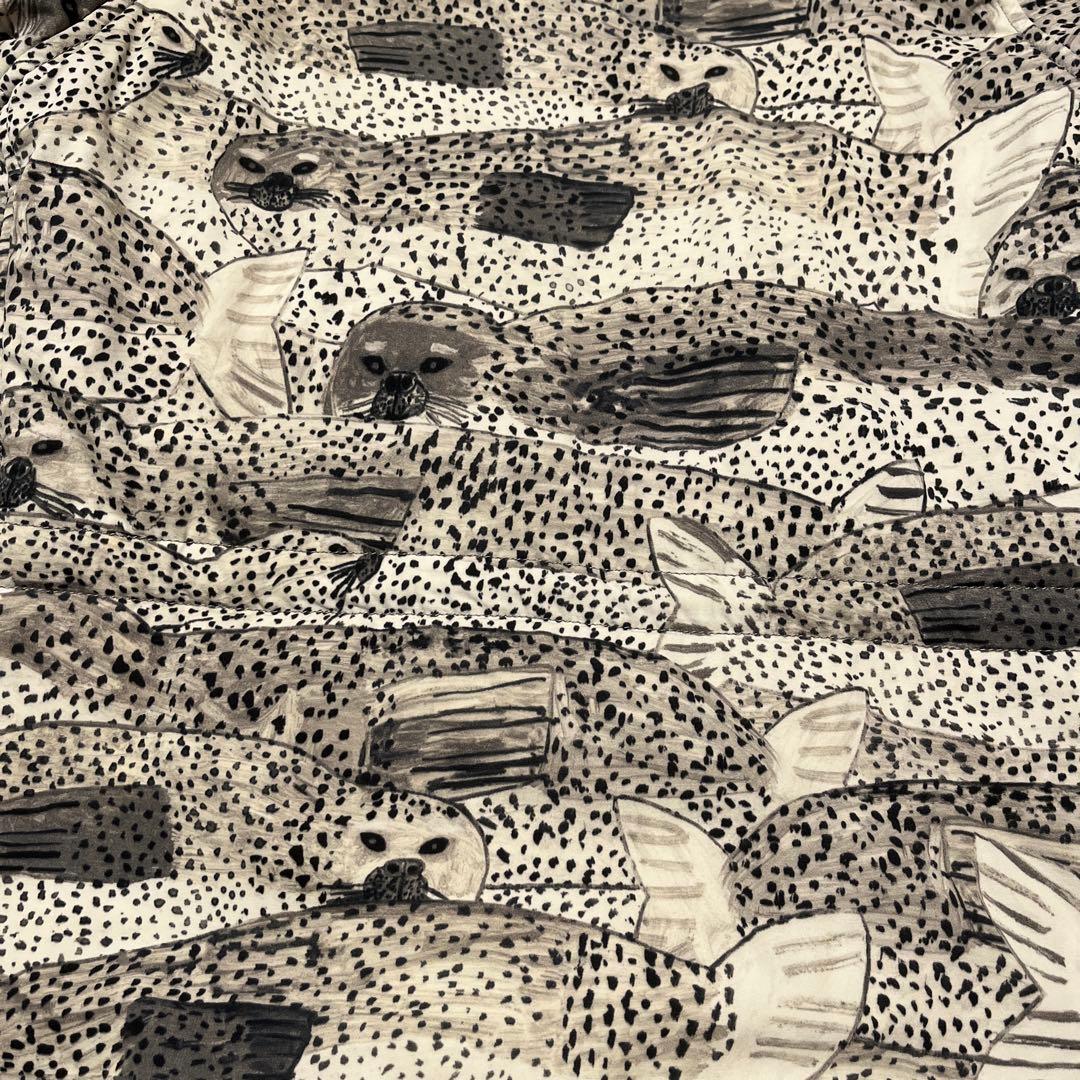 ネネット　ゴマフアザラシ　ボアジャンパー