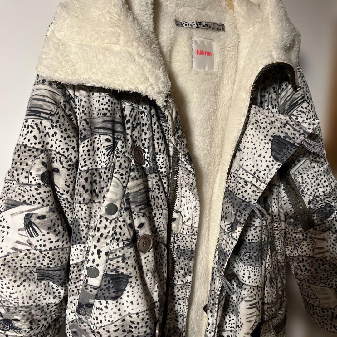 ネネット　ゴマフアザラシ　ボアジャンパー