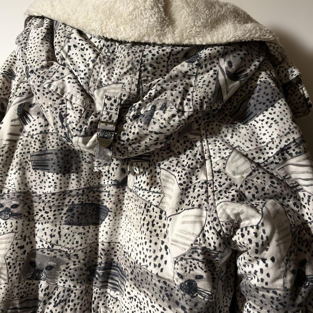 ネネット　ゴマフアザラシ　ボアジャンパー