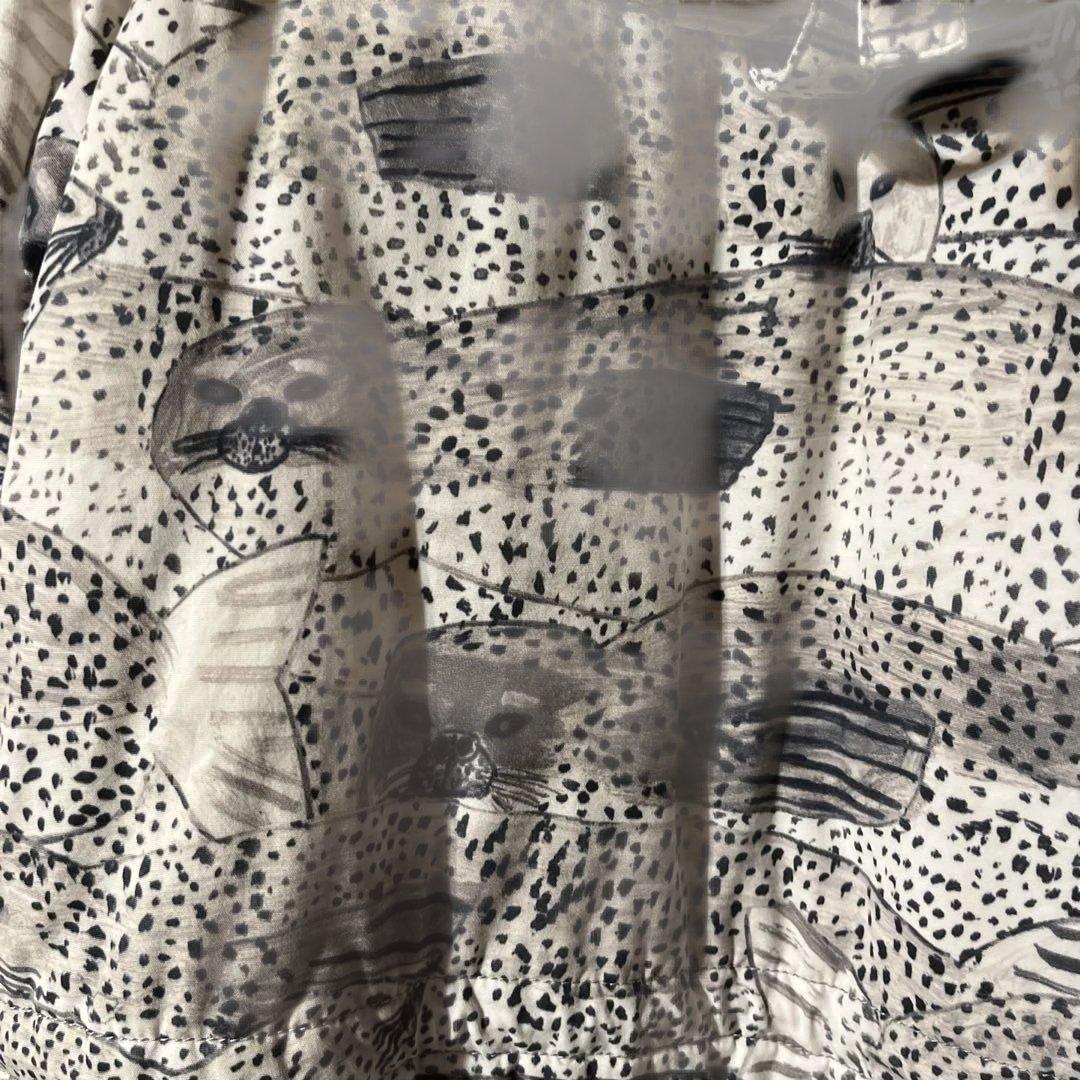 ネネット　ゴマフアザラシ　ボアジャンパー