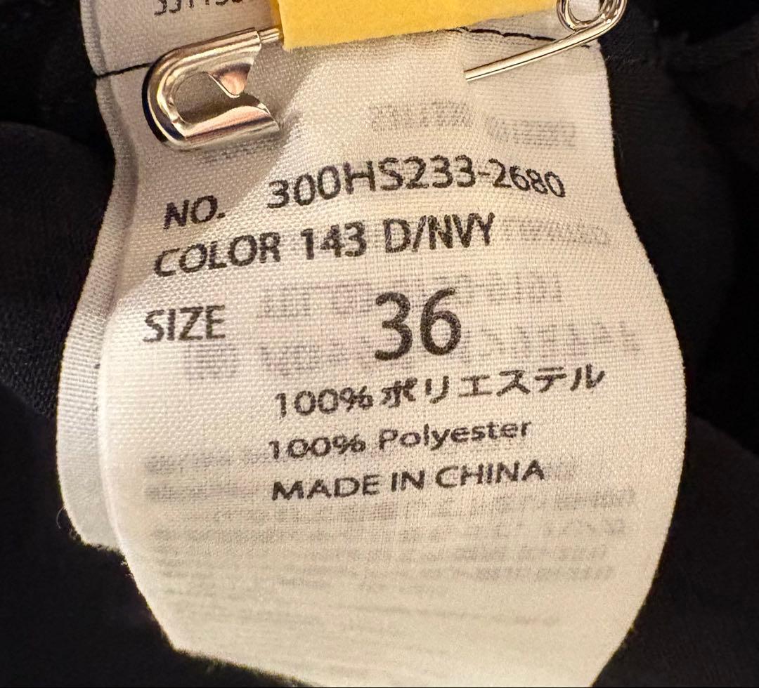 ENFÖLD ＊ASYMMETRY PLEATS DRESS ワンピース36