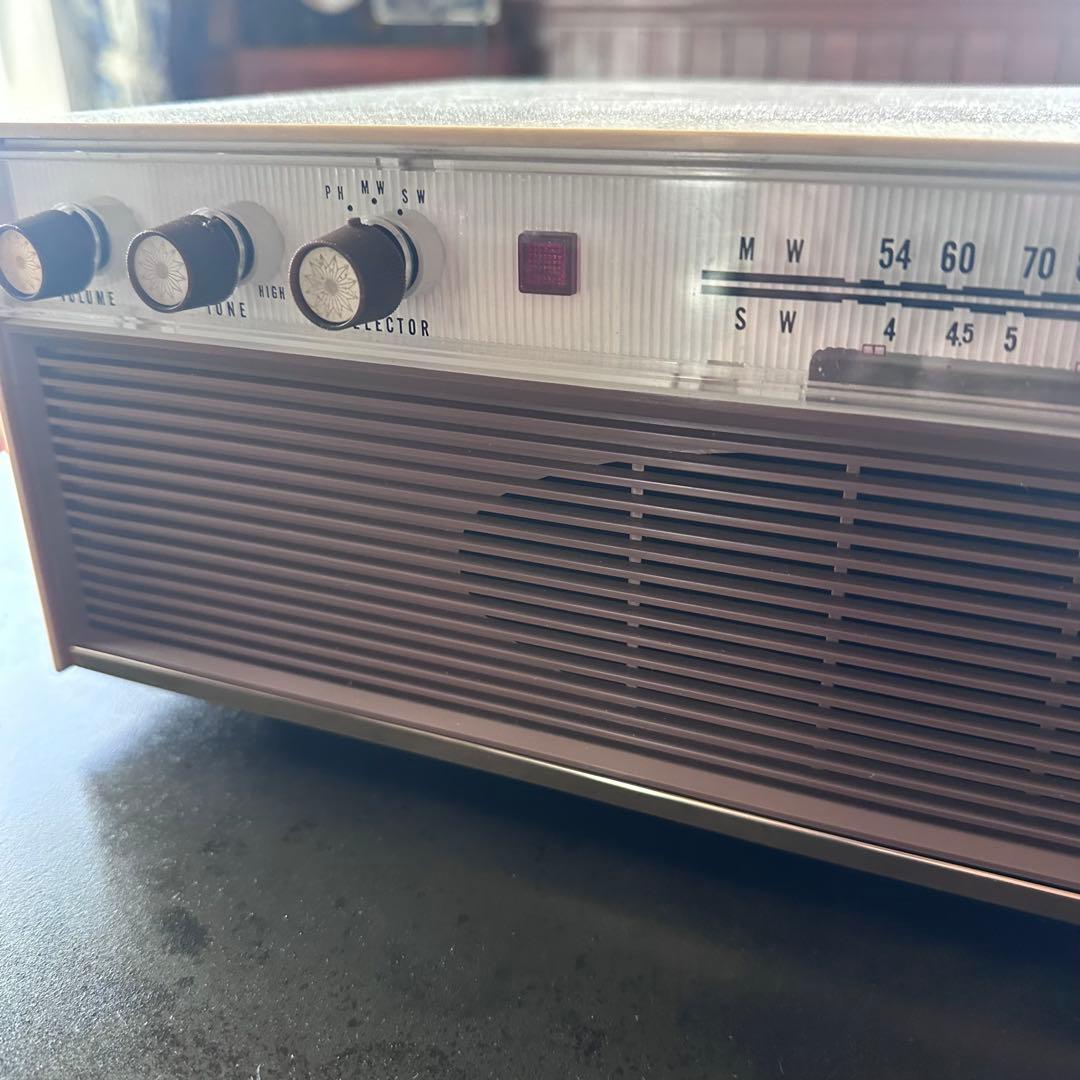 昭和レトロ　真空管ラジオ　稼働しました 元箱付　希少