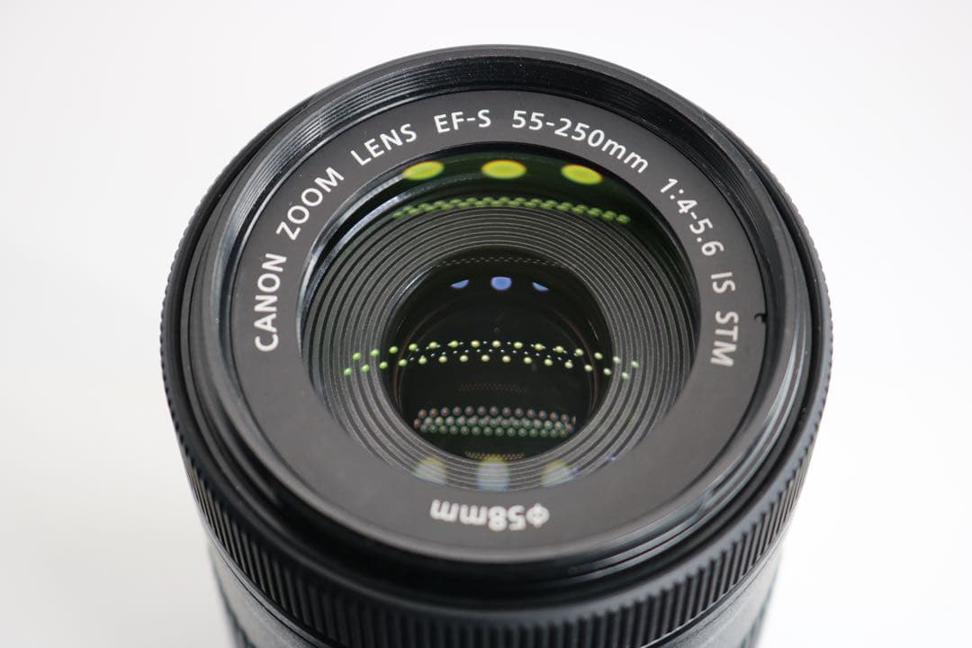 美品 【Canon EF-S 55-250mm IS STM】 望遠レンズ