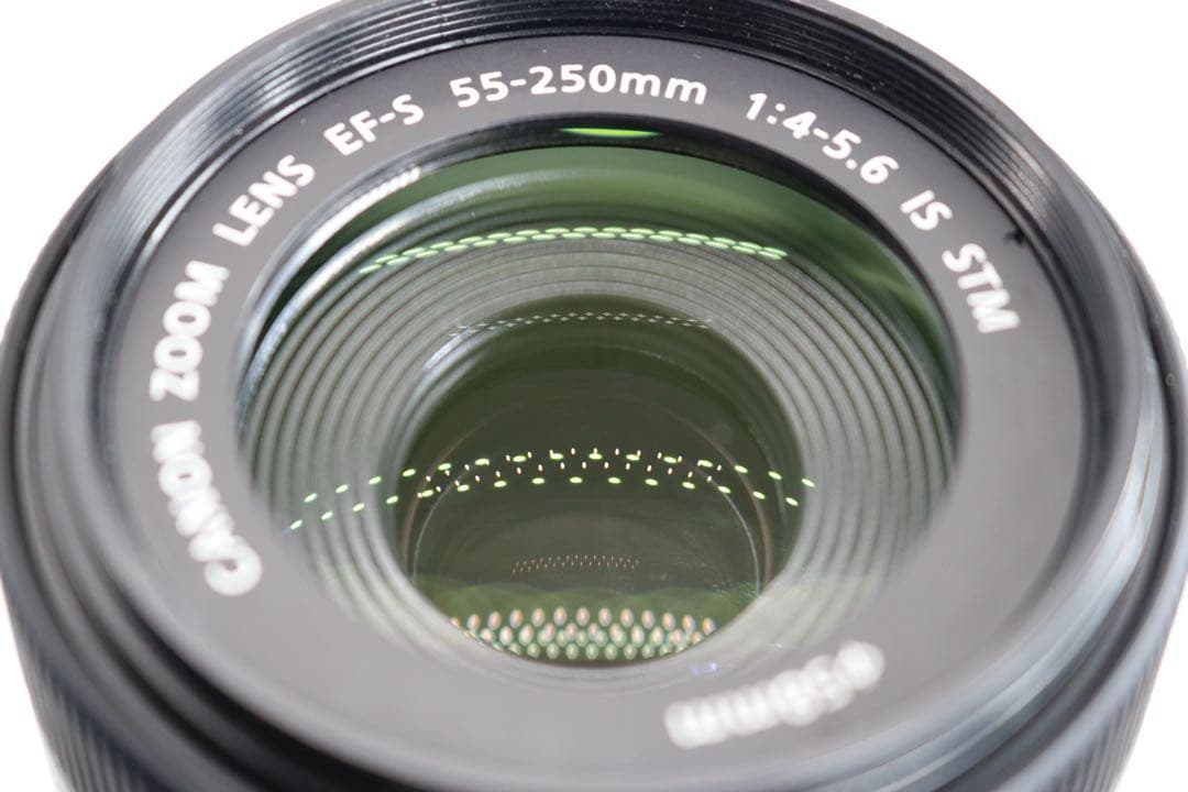 美品 【Canon EF-S 55-250mm IS STM】 望遠レンズ