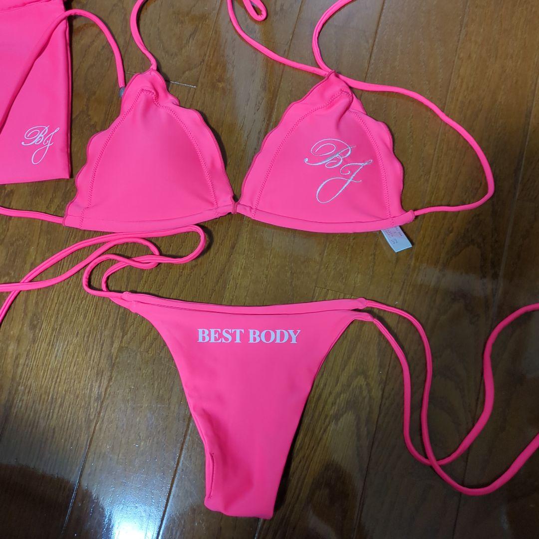 ベストボディジャパン公式決勝用ビキニ ピンク　Sサイズ 日本製
