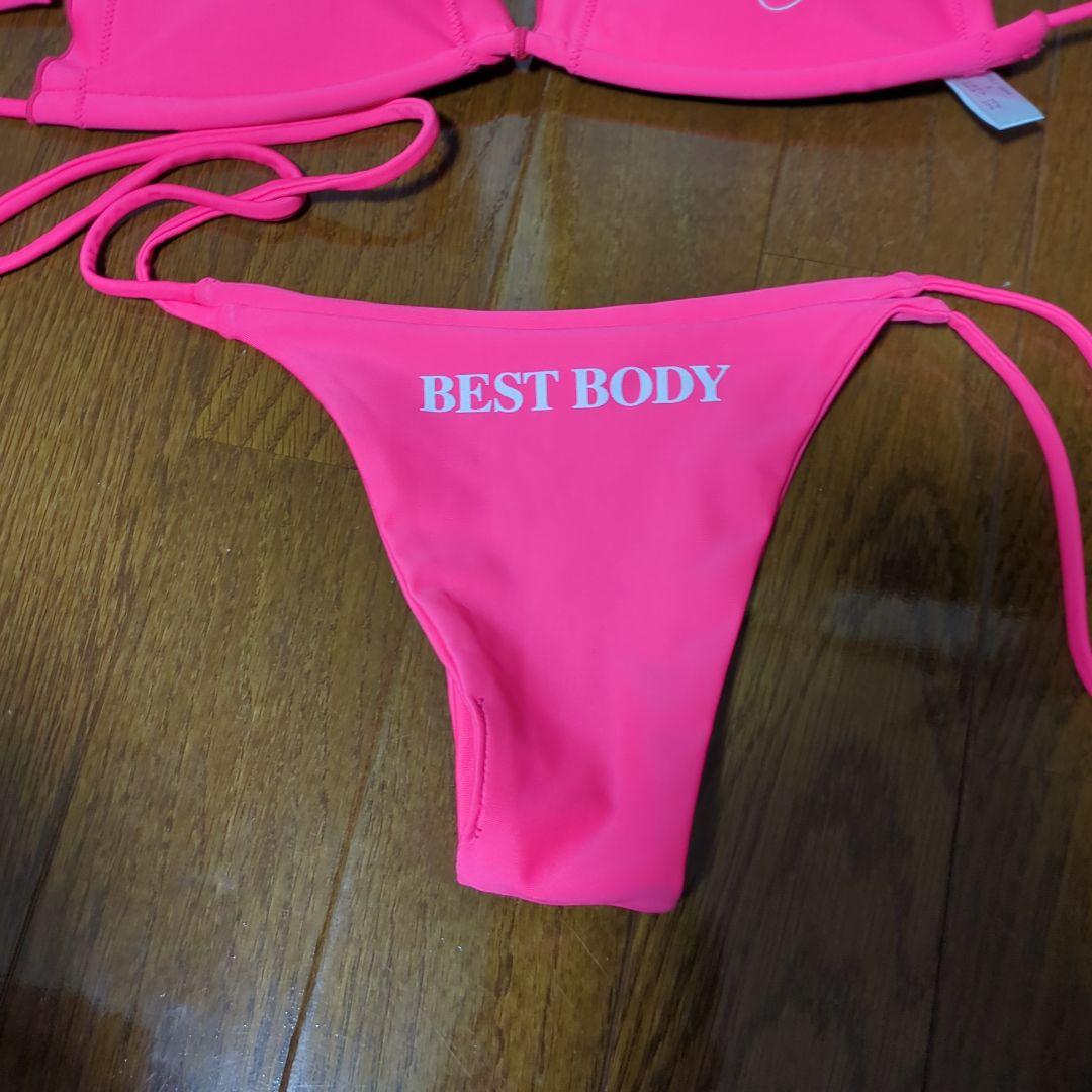 ベストボディジャパン公式決勝用ビキニ ピンク　Sサイズ 日本製