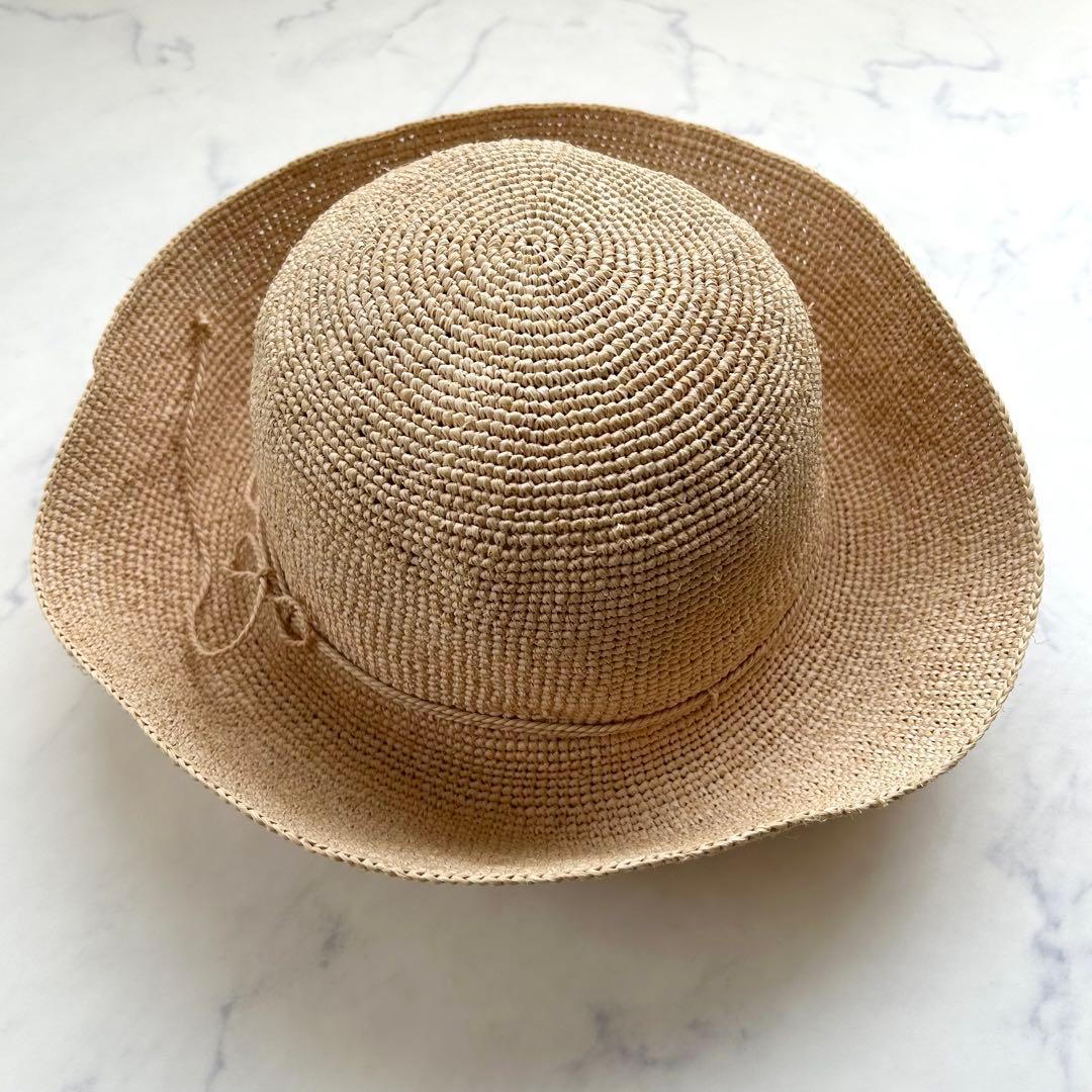【極美品】ヘレンカミンスキー プロヴァンス10 麦わら帽子 ナチュラル ラフィア