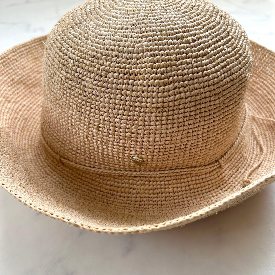 【極美品】ヘレンカミンスキー プロヴァンス10 麦わら帽子 ナチュラル ラフィア