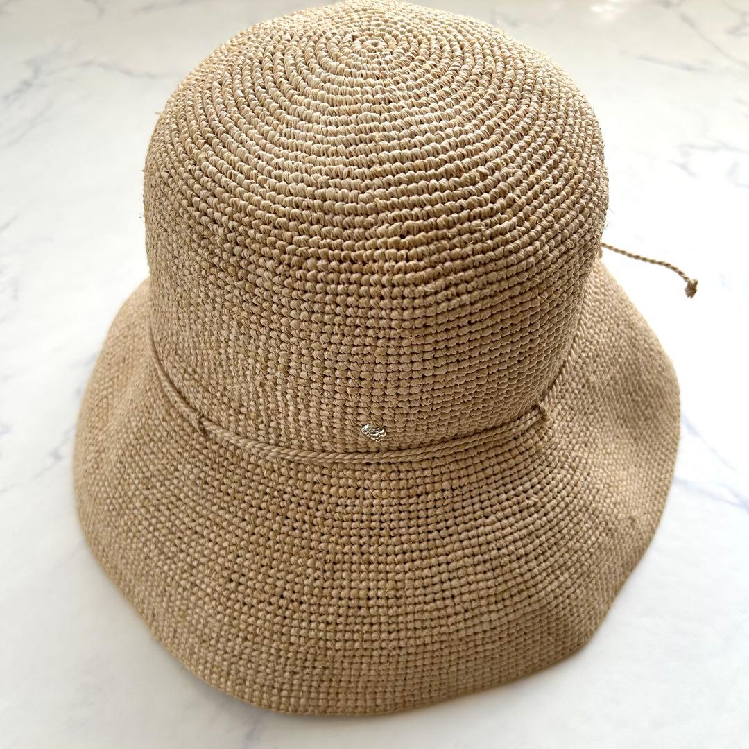 【極美品】ヘレンカミンスキー プロヴァンス10 麦わら帽子 ナチュラル ラフィア