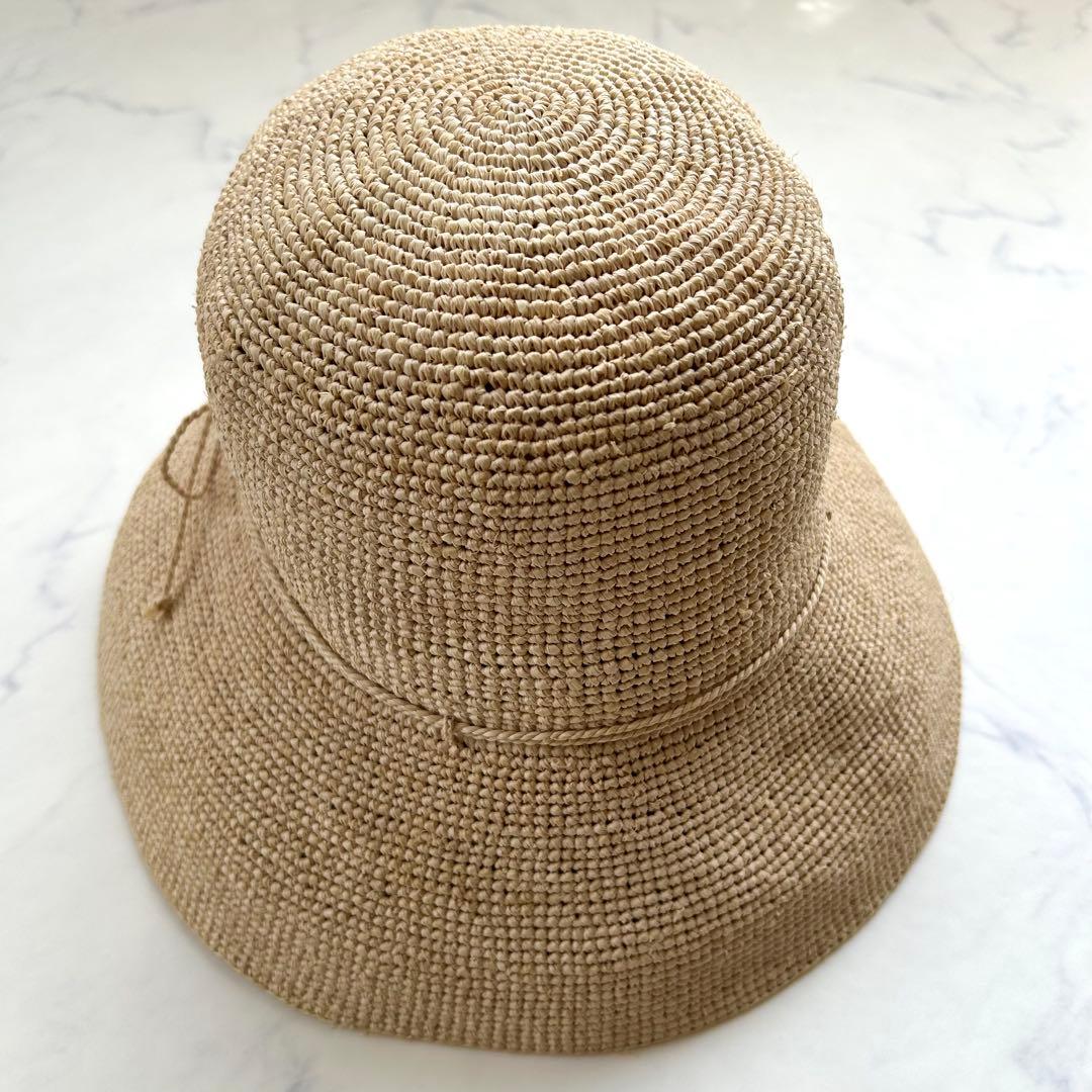 【極美品】ヘレンカミンスキー プロヴァンス10 麦わら帽子 ナチュラル ラフィア