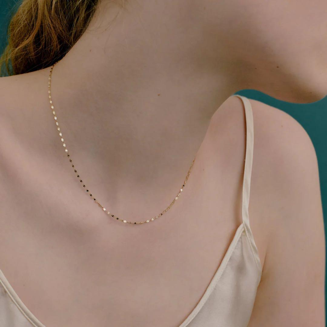 Les bonbonルボンボン　ヴィクトリア　ネックレス　K10 YG