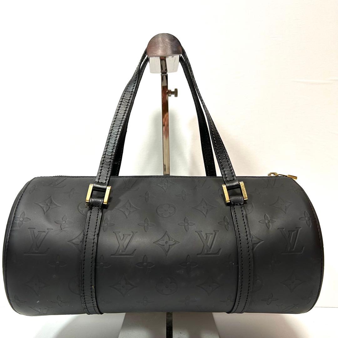 専用✨ルイヴィトン ベッドフォード パピヨン モノグラム 黒 レザー