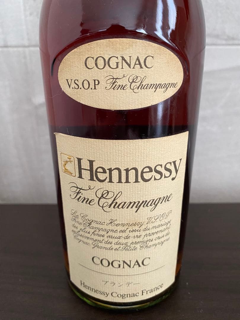 V.S.O.P COGNAC Hennessy ヘネシー コニャック 古酒 箱付