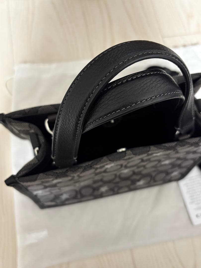 コーチ COACH キャンバス レザー 2way ショルダーバッグ スター 星