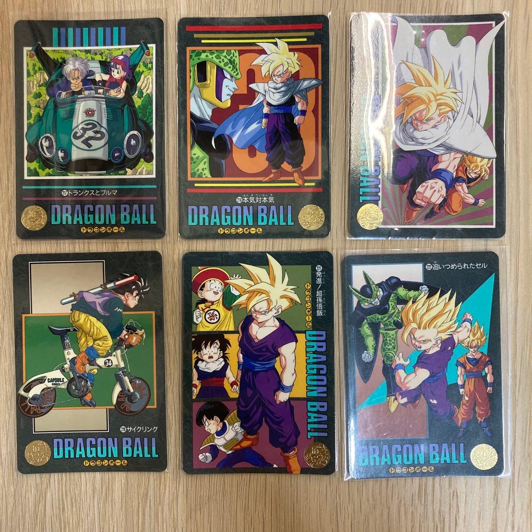 ドラゴンボール カードダス ビジュアルアドベンチャー 6集 ノーマルコンプ36枚