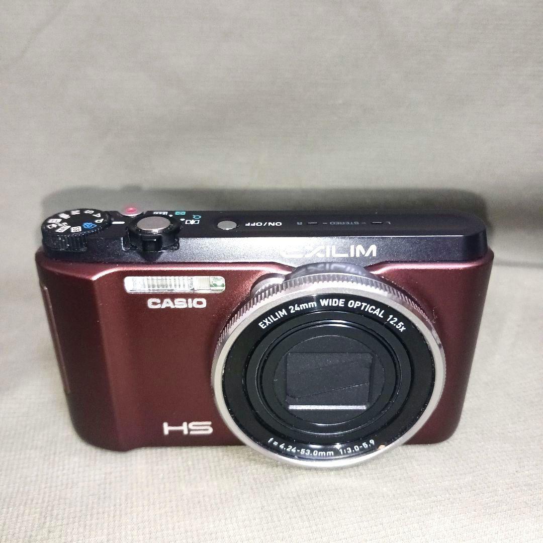 【美品】CASIO カシオ EX-ZR1300 ブラウン デジカメ EXILIM