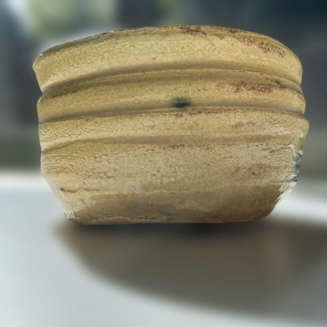 「年末セール」鈴木五郎　黄瀬戸　茶碗　織部　陶芸